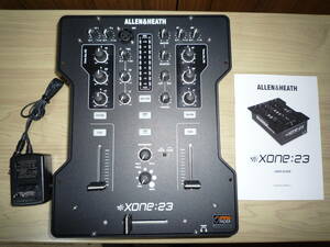 Allen&Heath Xone:23 2ch アナログDJミキサー