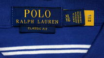 【新品】ラルフローレン ■ コットンインターロックポロシャツ ■ メンズ XXL / US XL ■ ブルーボーダー POLO RALPH LAUREN 正規品_画像4