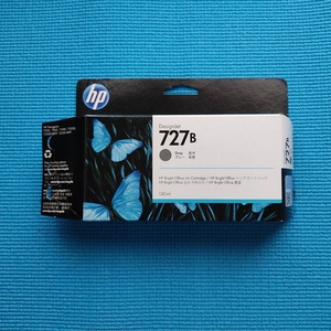 HP727B インクカートリッジ グレー 130ml 3WX15A　箱開封