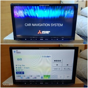 三菱 ナビ 型式 NR-MZ20MA-3 Bluetooth SDカード USB iPod ハンズフリー通話