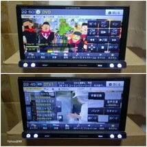 carrozzeria 楽ナビ 型式 AVIC-MRZ007 pioneer DVD再生 テレビ フルセグ SDカード USB iPod_画像2