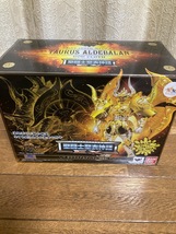 新品未開封 聖闘士星矢 聖衣神話 EX　タウラス　アルデバラン　神聖衣　初回購入特典付_画像1