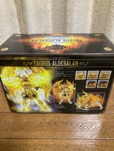 新品未開封 聖闘士星矢 聖衣神話 EX　タウラス　アルデバラン　神聖衣　初回購入特典付_画像2