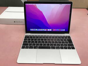 MacBook 12インチ (2016) Core m3 1.1GHz/8GB/SSD 256GB シルバー