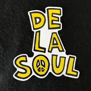 DE LA SOUL ステッカー ヒップホップシール デラソウル 