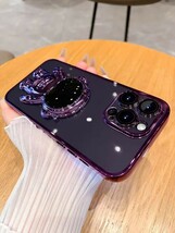 宇宙飛行士隠しスタンド付き iPhone 15 plus ケース リング TPU iPhone 15 plus 用 カバー アイフォン15 プラス ケース リング付き _画像5