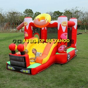  super popular large pool air playground equipment vinyl pool slide attaching home use for children pool large trampoline slide large playground equipment 