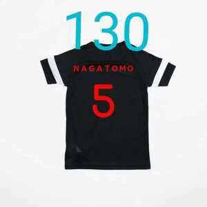 長友　ナイキ　ユニフォーム風シャツ　プリント　130 ブラック Tシャツ　日本代表　ナイキ fc東京