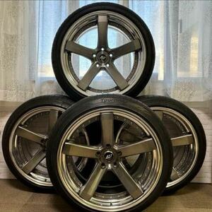 ワーク　ジーストST2 20インチX4本 トランスグレーポリッシュ ZE2 20x10.0JJ+40(MH)5 120 TGP D U2 ZE2 20x10.0J+30(TW)5 120 TGP D U2