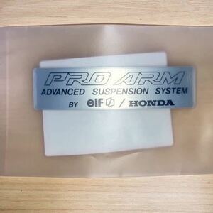 ホンダ 純正品 PROARM プロアームラベル スウィングアーム VFR750R RC30 NSR250R MC28 VFR400R RVF400R HRC 当時物 希少