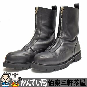 CAMINANDO[kami naan do] center Zip boots black size 9 men's [ used ]