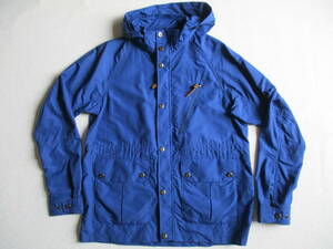  blue * M Foxfire *f-ti- nylon jacket * blue outdoor mountain parka 