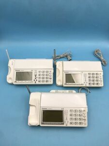 A9283●FAX ファックス 電話機 まとめ 3台 Panasonic パナソニック 親機のみ KX-PD601DL KX-PD625 KX-PD603DW 【ジャンク】 同梱不可