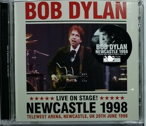 BOB DYLAN 2枚組 輸入盤 CD 1998年 LIVE 初回特典付 ボブ・ディラン NEWCASTLE