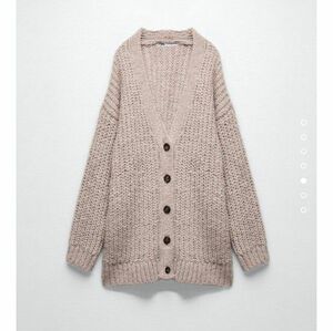 ZARA　ザラ　ニットカーディガン　カーデ