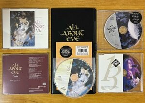 ◎ALL ABOUT EVE MAXI 5枚Set ①②Road To Your Soul③December④Scarlet⑤13(限定collectors wallet付)※英盤【 EVCDX 10他 】1989~91発売