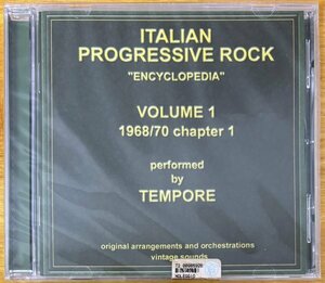 ◎TEMPORE /Italian Progressive Rock Vol.1( Banco/Trip/New Trolls/イルバレ等のCover ) ※伊盤CD/未開封/未使用【 ART 406 】2002年発売