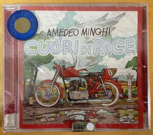 ◎AMEDEO MINGHI/Cuori Di Pace(86年作/Cantautore/Gaio Chiocchio/イタリアンロック集成)※伊盤CD/未開封/未使用【RCA74321952072】02年発