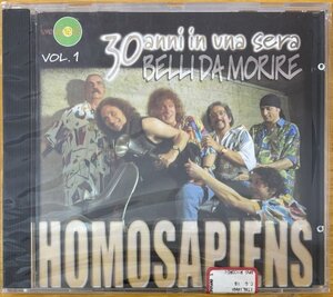 ◎HOMO SAPIENS / 30 Anni In Una Sera - Belli Da Morire Vol.1 (Hit曲メドレー+) ※伊盤/未開封/未使用【 PPM 74321 494182 】1997年発売