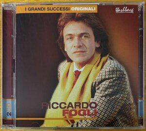 ◎RICCARDO FOGLI /I Grandi Successi Originali(V. De Scalzi[New Trolls]参加のレアSingle曲収録)※伊盤2CD【RCA 82876684062(2)】2005年