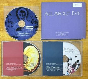 ◎ALL ABOUT EVE 3枚Set①Farewell Mr. Sorrow(限定ナンバー入3面digipak)②Strange Way③The Dreamer※英国PIC MAXI-CD【EVNCD 14/15/16】