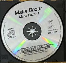 ◎MATIA BAZAR / Matia Bazar 1 ( 1976年作 / 1st / J.E.T.+Museo Rosenbach/Cavallo Bianco ) ※伊盤CD【 VIRGIN MPICD 1009 】1991年発売_画像6