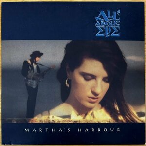 ◎ALL ABOUT EVE / Martha's Harbour (1988年作) ※英国盤MAXI-CD (紙ジャケ/シングル・ジャケ)【 EVNCD 8 (INT. 870 498-2) 】1988/07発売