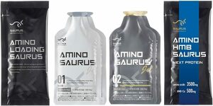 SAURUS. mileage PACK amino saurus gel 4ps.@ amino loading saurus 1 pcs amino HMBsaurus 1 pcs marathon supplementary food length 