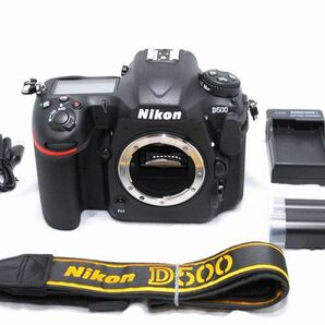 【新品同様の超美品 47ショット】Nikon ニコン D500の画像1