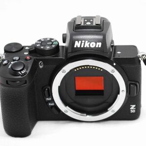 【新品同様の超美品 587ショット・メーカー保証書 付属品完備】Nikon ニコン Z50の画像3