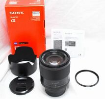 【新品同様の超美品・純正フード等完備】SONY ソニー Planar T* FE 50mm F1.4 ZA SEL50F14Z Eマウント_画像1