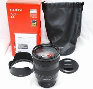 【新品級の超美品・付属品完備】SONY ソニー FE 24-105mm F4 G OSS SEL24105G