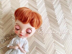  miniature doll house background board wall floor herringbone Blythe Licca-chan photographing Pao Rado Rene o Blythe atelier Blythe Obi tsu