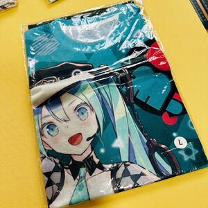 初音ミク 限定 フルグラフィックTシャツ Lサイズ