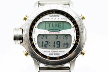 358　CASIO PRO TREK 1st QZ　991 ALT-7000　カシオ 初代 ファースト プロトレック ツインセンサー搭載 デジタル クォーツ メンズ 腕時計_画像2