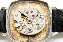 373　GIRARD-PERREGAUX 17JEWELS　Cal.504-460 KF9580　ジラール ペルゴ 17石 バーインデックス 機械式 手巻き レディース 腕時計_画像6