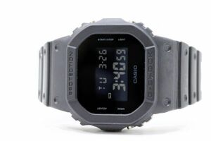 394　CASIO G-SHOCK Solid Colors　　3229 DW-5600BB　　カシオ ジーショック ソリッドカラーズ オールブラック クォーツ メンズ 腕時計