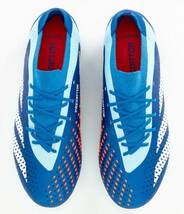 adidas PREDATOR ACCURACY.1 L FG サッカースパイク GZ0031(ブライトロイヤル/フットウェアホワイト/ブリスブルー)２５．５CM_画像2