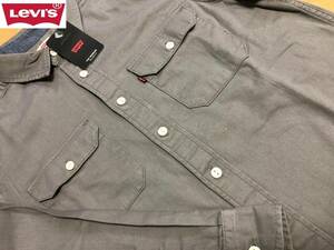 Levis(リーバイス) ポケット付き ワークデニム長袖シャツ 19587-0281 ＵＳサイズＳ(日本サイズ約Ｍ)