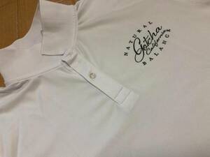 GOTCHA GOLF(ガッチャ ゴルフ) 春夏 ドライ UVカット クロム メタル 半袖ポロシャツ 232GG1206(001)ＸＸＬ