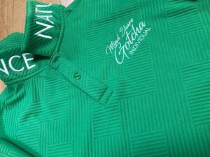 GOTCHA GOLF(ガッチャ ゴルフ) 春夏 リミテッド ドライ 幾何学 ジャカード 半袖ポロシャツ 232GG1214(065)Ｌ