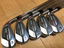 未使用 BRIDGESTONE GOLF(ブリヂストンゴルフ) FORGED SP-COR 213HF アイアンセット N.S.PRO 850GH NEO スチールシャフト FLEX-S ＃6-9、PW_画像2