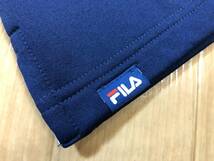 FILA Golf(フィラゴルフ) UVカット、保温 ロゴプリント タートルネック長袖シャツ 782-531(ネイビー)ＬＬ_画像7