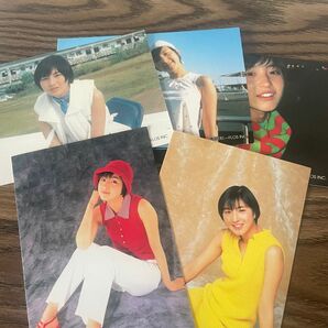 広末涼子さんフォトカード５枚セット
