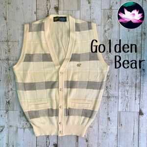 GoldenBear ゴールデンベア ベスト 黄色 M メンズ