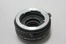 ■改造・研究用に♪■　ペンタックス（PENTAX）ADAPTER Q FOR K MOUNT LENS Kマウントレンズ用アダプターQ　■使えません！■_画像1