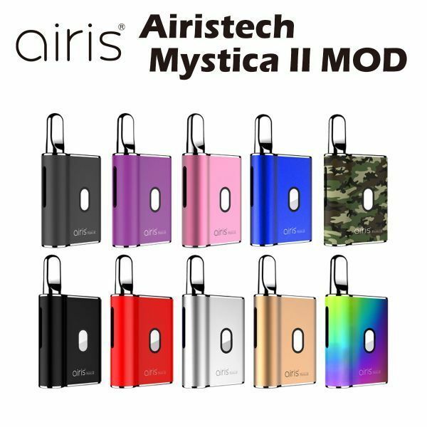 Airistech airis Mystica II MOD 510接続 エアリステック ミスティカ 2 電子タバコ 本体 モッド vape cbd リキッド オイル ワックス wax