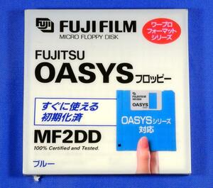 新品・未使用・未開封 富士通 OASYSフォーマット済み3.5インチ2DDフロッピーディスク FUJIFILM MF2DDOABUA1