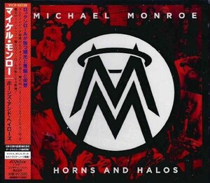 ＊中古CD MICHAEL MONROEマイケル・モンロー/HORNS AND HALOS+4 2013年作品国内盤ボーナストラック収録 HANOI ROCKS ハノイ・ロックス