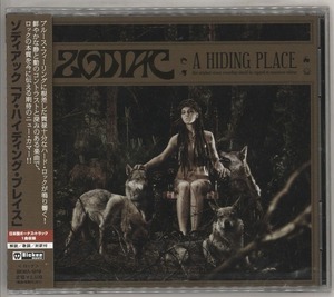 ＊中古CD ZODIACゾディアック/A HIDING PLACE+1 2013年作品2nd国内盤ボーナストラック収録 ドイツHR/HM カテドラル THIN LIZZY